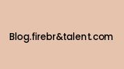 Blog.firebrandtalent.com Coupon Codes