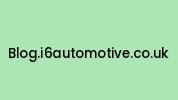 Blog.i6automotive.co.uk Coupon Codes