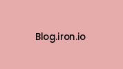 Blog.iron.io Coupon Codes