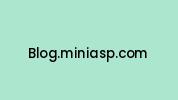 Blog.miniasp.com Coupon Codes