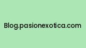 Blog.pasionexotica.com Coupon Codes