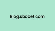 Blog.sbobet.com Coupon Codes