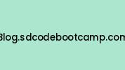 Blog.sdcodebootcamp.com Coupon Codes