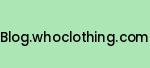 blog.whoclothing.com Coupon Codes