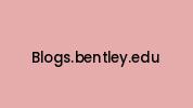 Blogs.bentley.edu Coupon Codes