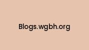 Blogs.wgbh.org Coupon Codes