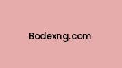 Bodexng.com Coupon Codes
