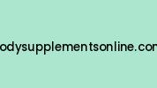 Bodysupplementsonline.com Coupon Codes