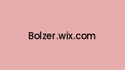 Bolzer.wix.com Coupon Codes
