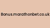 Bonus.marathonbet.co.uk Coupon Codes