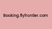 Booking.flyfrontier.com Coupon Codes
