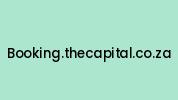 Booking.thecapital.co.za Coupon Codes