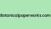 Botanicalpaperworks.com Coupon Codes