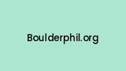 Boulderphil.org Coupon Codes