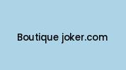 Boutique-joker.com Coupon Codes