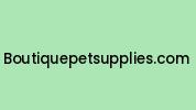 Boutiquepetsupplies.com Coupon Codes