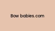 Bow-babies.com Coupon Codes