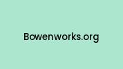 Bowenworks.org Coupon Codes