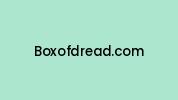 Boxofdread.com Coupon Codes