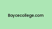 Boycecollege.com Coupon Codes