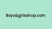 Boysandgirlsshop.com Coupon Codes