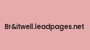 Branditwell.leadpages.net Coupon Codes