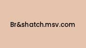 Brandshatch.msv.com Coupon Codes