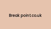 Break-point.co.uk Coupon Codes