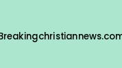 Breakingchristiannews.com Coupon Codes