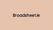 Broadsheet.ie Coupon Codes