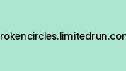 Brokencircles.limitedrun.com Coupon Codes