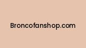 Broncofanshop.com Coupon Codes