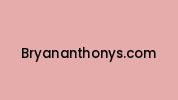 Bryananthonys.com Coupon Codes