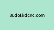 Budof.kdcnc.com Coupon Codes