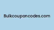 Bulkcouponcodes.com Coupon Codes