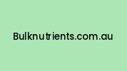 Bulknutrients.com.au Coupon Codes