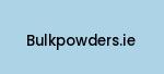 bulkpowders.ie Coupon Codes