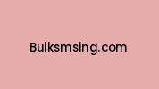 Bulksmsing.com Coupon Codes