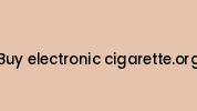 Buy-electronic-cigarette.org Coupon Codes