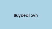 Buydeal.ovh Coupon Codes