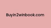 Buyin2winbook.com Coupon Codes