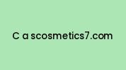 C-a-scosmetics7.com Coupon Codes