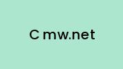 C-mw.net Coupon Codes