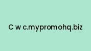 C-w-c.mypromohq.biz Coupon Codes