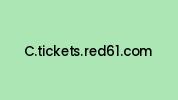 C.tickets.red61.com Coupon Codes