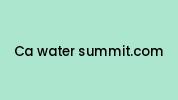 Ca-water-summit.com Coupon Codes