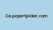 Ca.pcpartpicker.com Coupon Codes