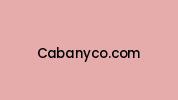 Cabanyco.com Coupon Codes