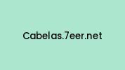 Cabelas.7eer.net Coupon Codes