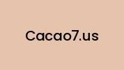 Cacao7.us Coupon Codes